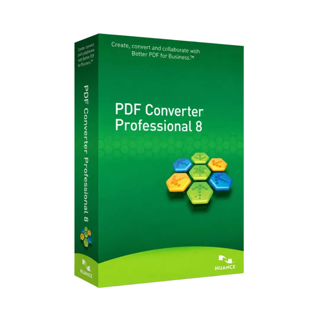Nuance PDF Converter Professional 8